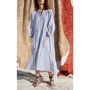 APiece Apart Dress Maxi Shirtdress Constantina